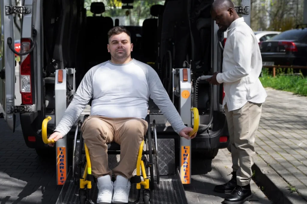 Van with Wheel chair access